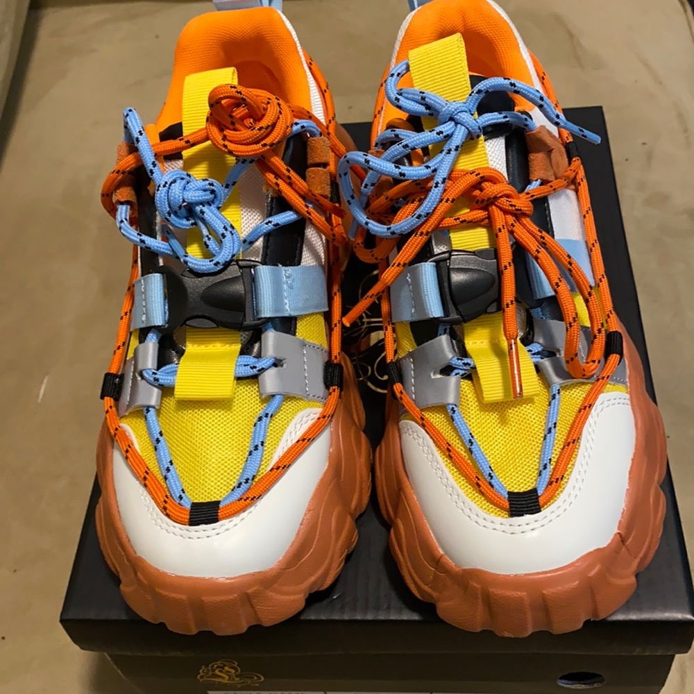 Eccentric sneakers